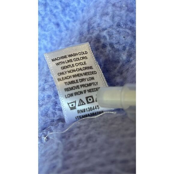 Muk Luks Women’s Large Sherpa Colorblock Top & Fleece Jogger Set Outfit - Picture 7 of 8